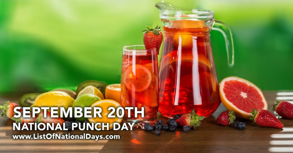 NATIONAL PUNCH DAY