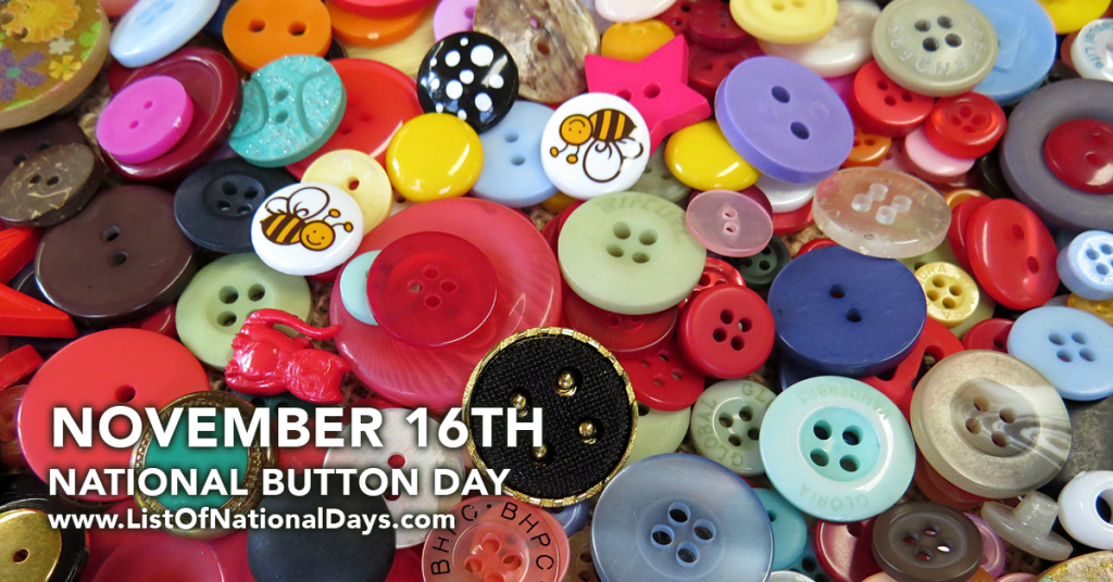 NATIONAL BUTTON DAY