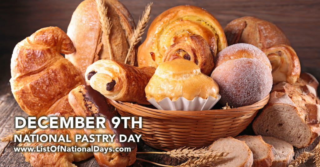 NATIONAL PASTRY DAY