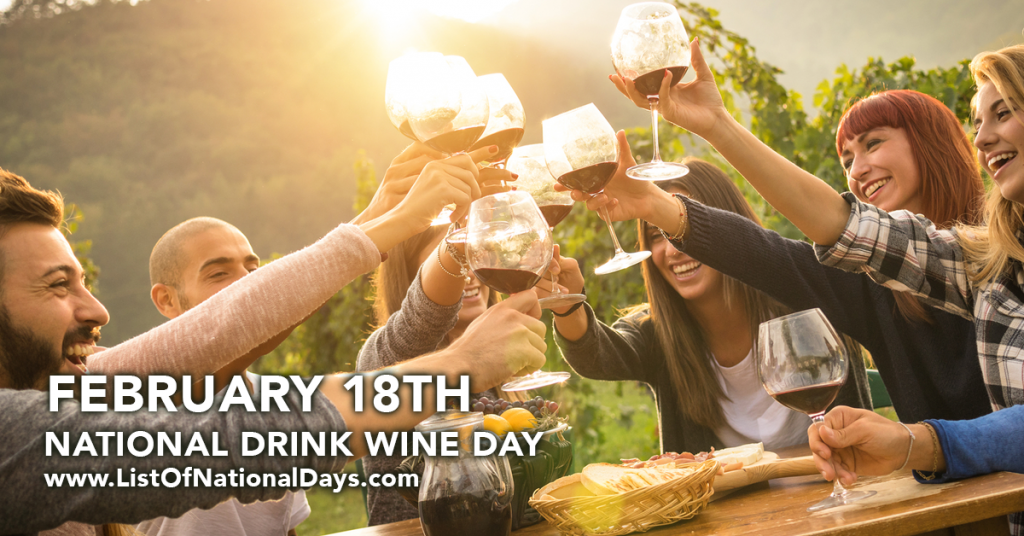 NATIONAL DRINK WINE DAY