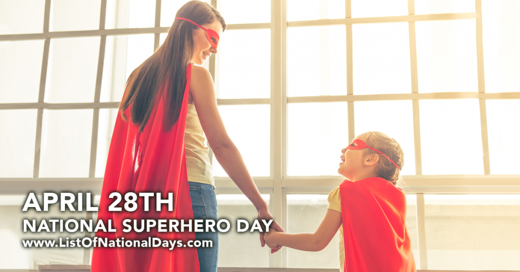 NATIONAL SUPERHERO DAY