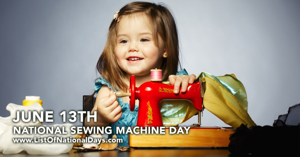 Title image for National Sewing Machine Day