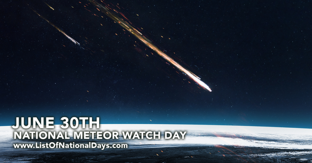 Title image for National Meteor Watch Day