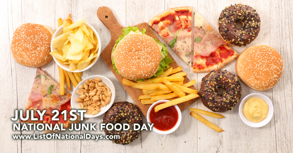 NATIONAL JUNK FOOD DAY