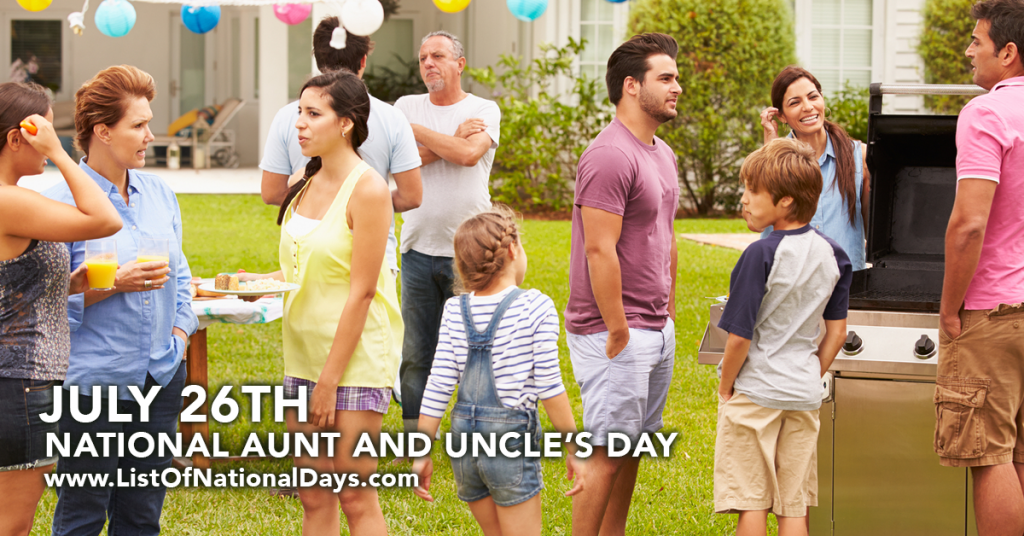 NATIONAL AUNT AND UNCLE’S DAY