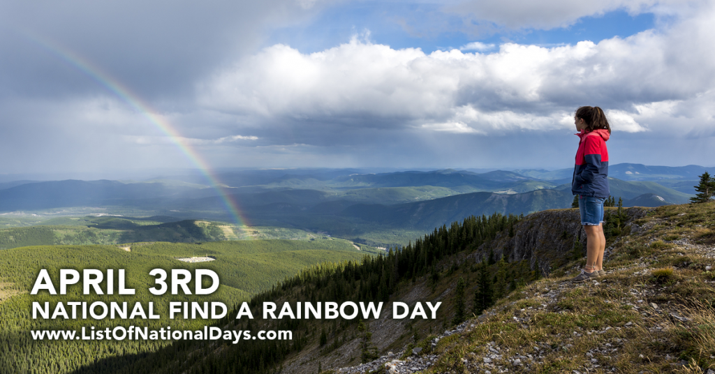 NATIONAL FIND A RAINBOW DAY