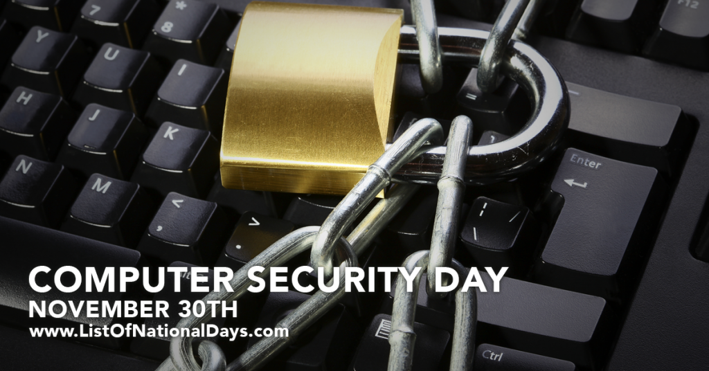 COMPUTER SECURITY DAY