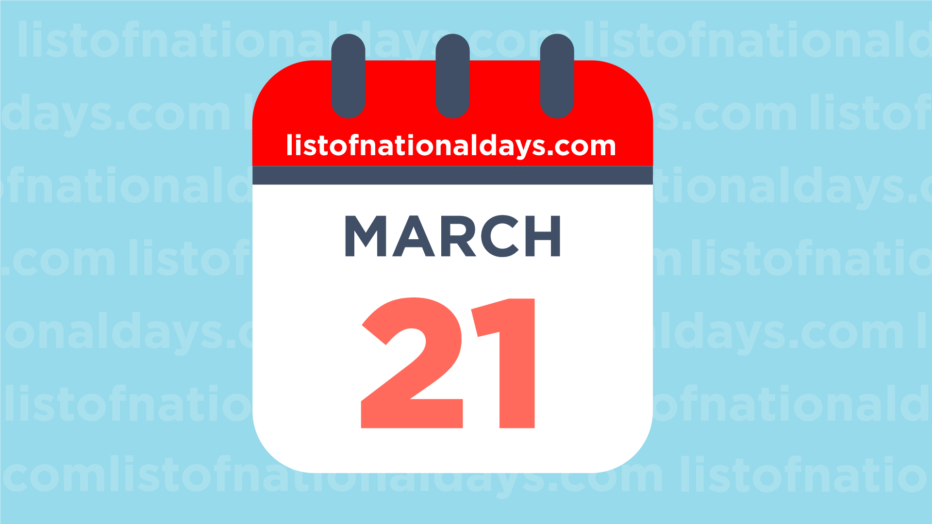 Jaký národní den je 21. března?