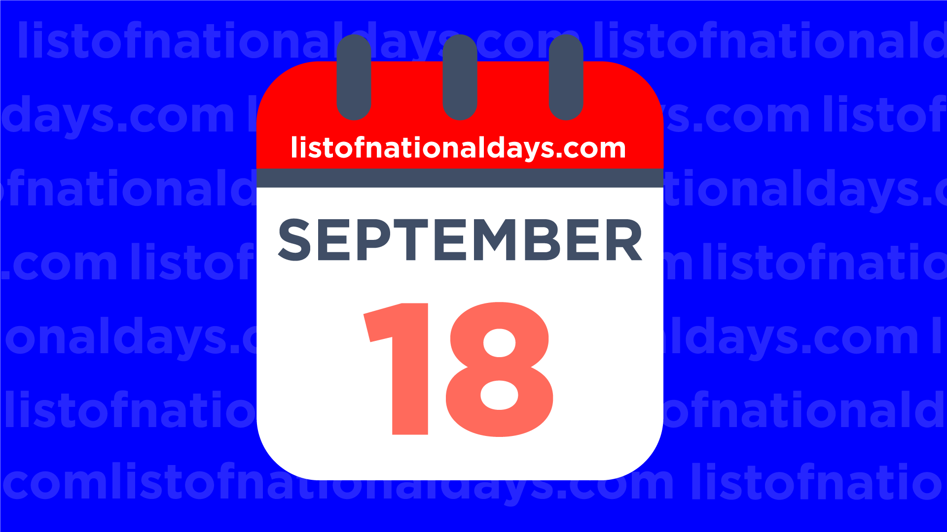 SEPTEMBER 18TH List Of National Days