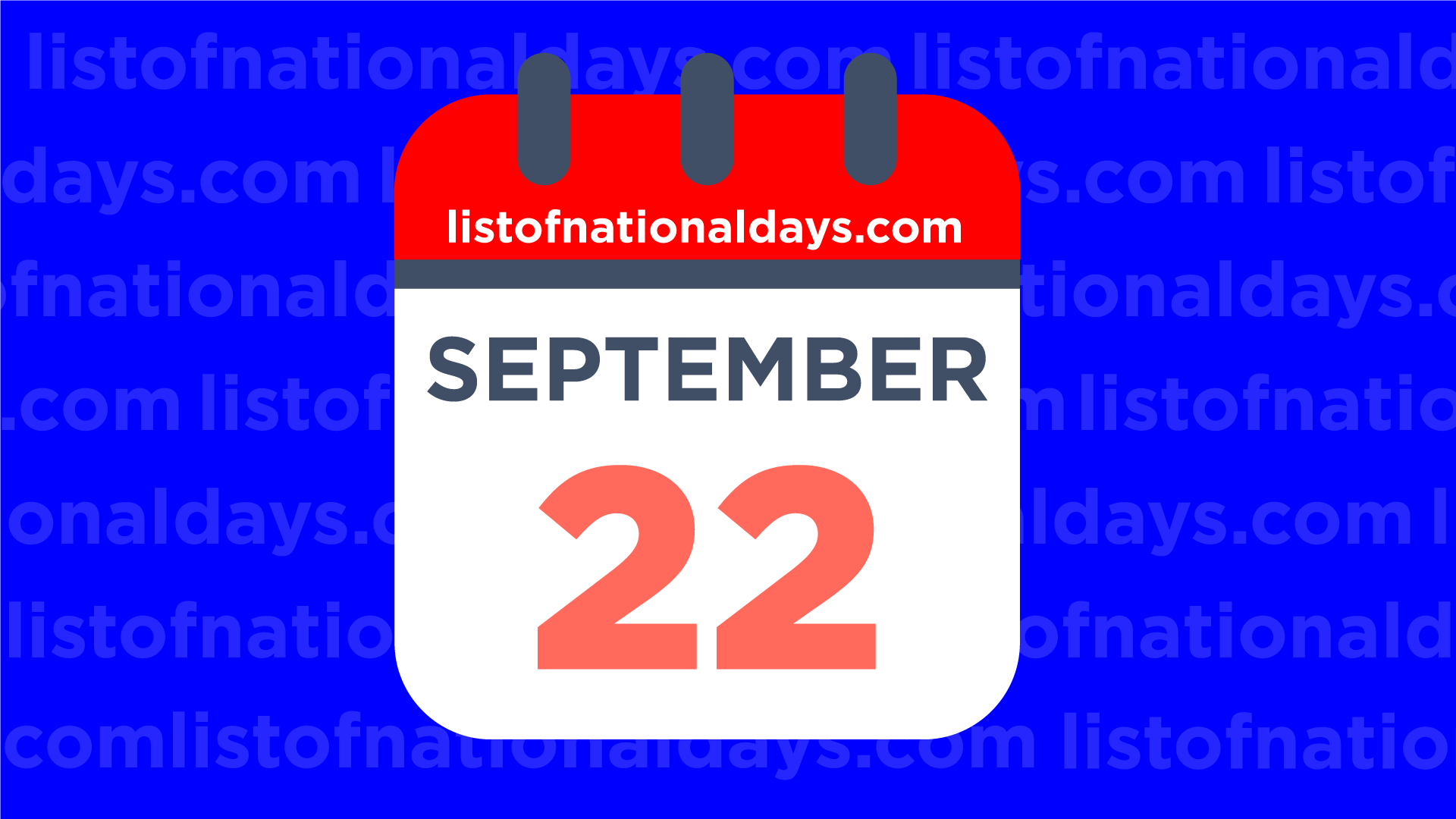 Quel jour est célébré le 22 septembre?