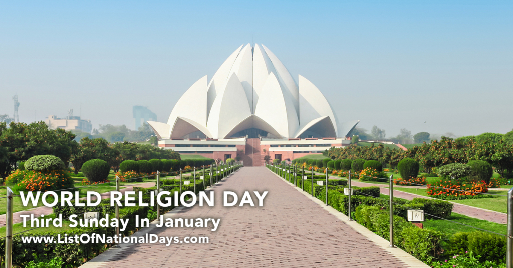 WORLD RELIGION DAY