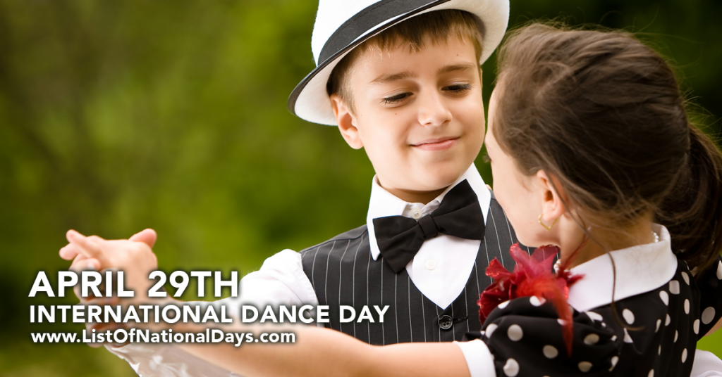 A boy and a girl dancing the waltz on International Dance Day