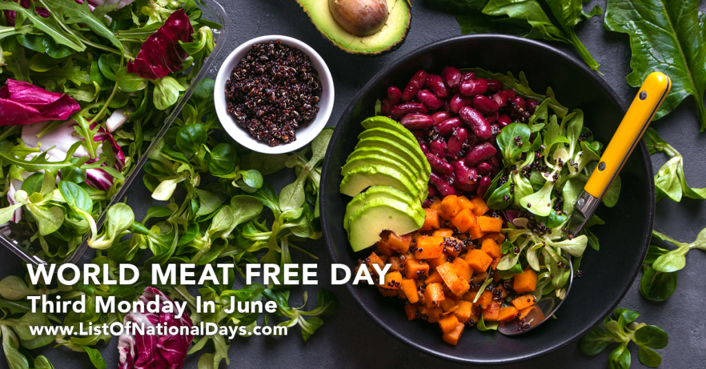 WORLD MEAT FREE DAY