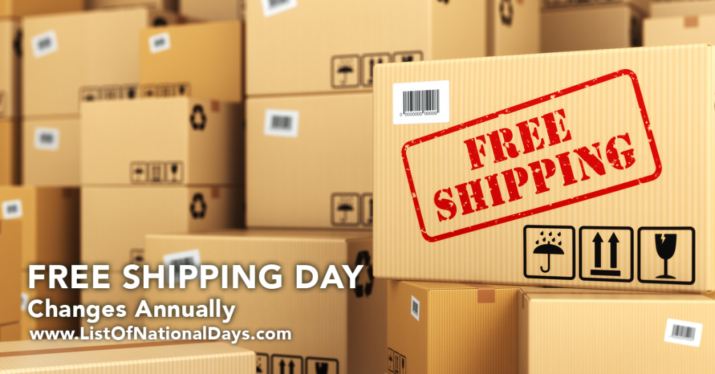 FREE SHIPPING DAY
