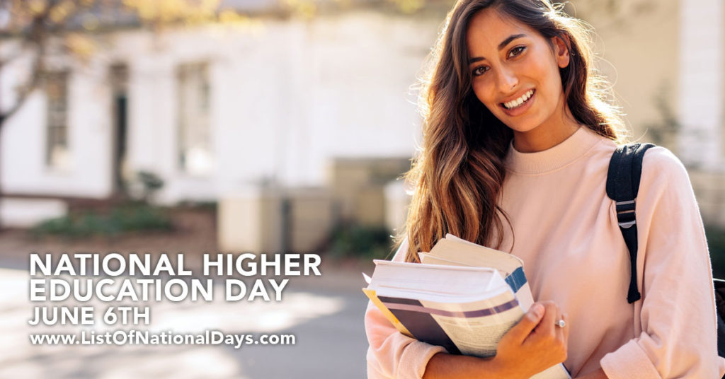 Title image for National Higher Education Day