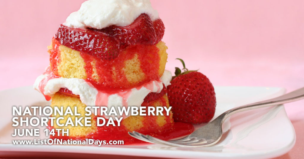 A plate of strawberry shortcake.