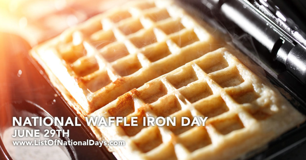 Title image for National Waffle Iron Day