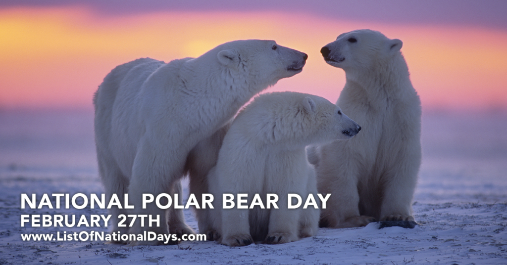 International Polar Bear Day 2025 - Tate Theresa