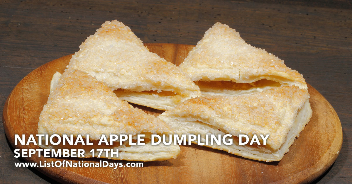 national-apple-dumpling-day-september-17th