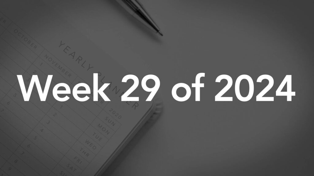Week29of2024 List Of National Days