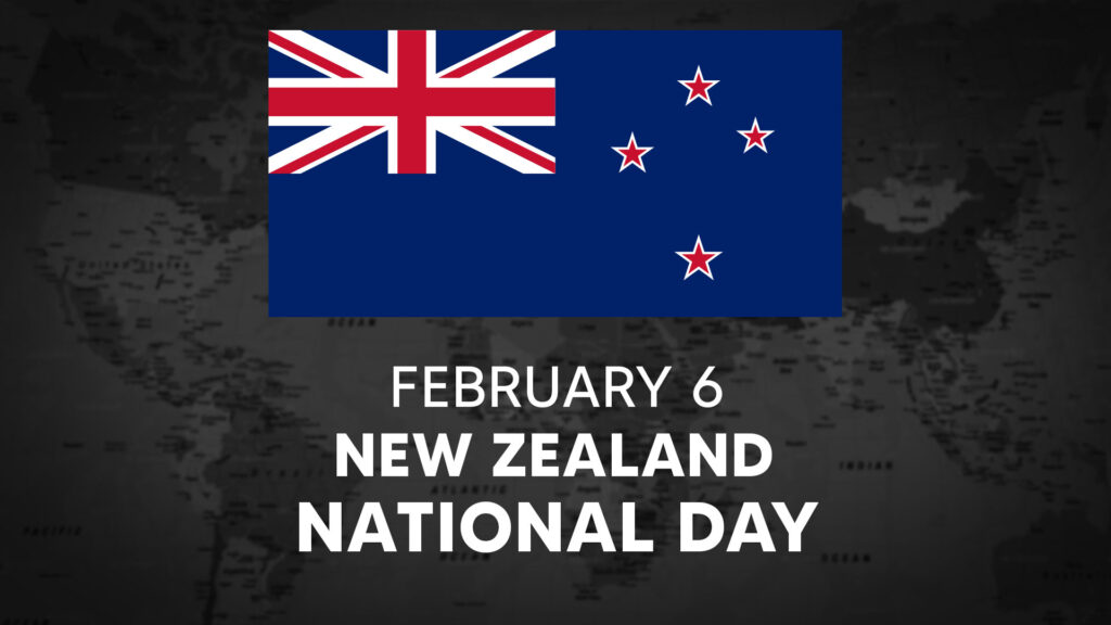 New Zealand's National Day List Of National Days