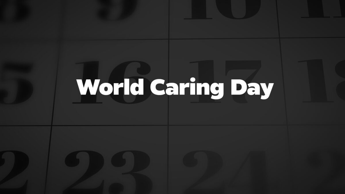 WorldCaringDay List Of National Days